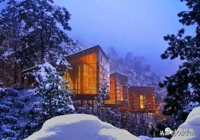 冬日续命必备！我不需要暖气只要一场竹海雪野里的温泉spa